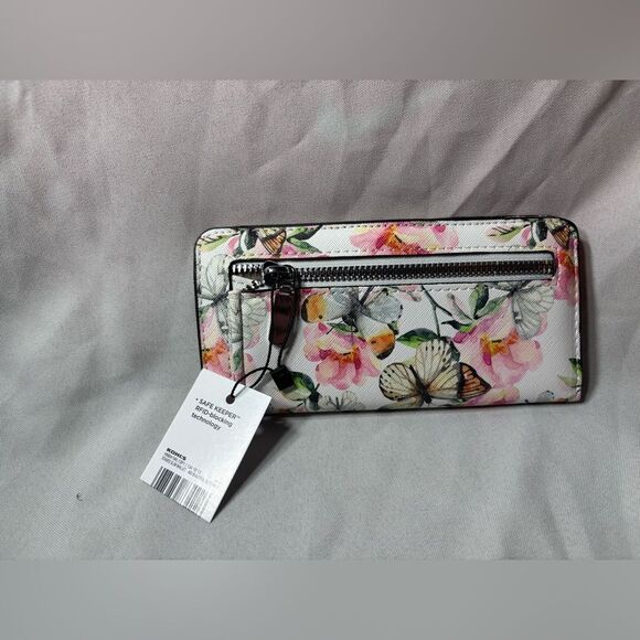 New Beautiful Butterfly Staves RFID-Blocking Slim Wallet - Picture 4 of 7